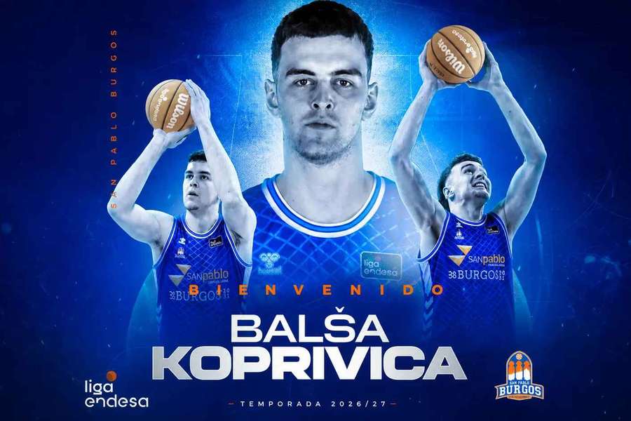 Balsa Koprivica, la enésima incorporación estival del San Pablo Burgos