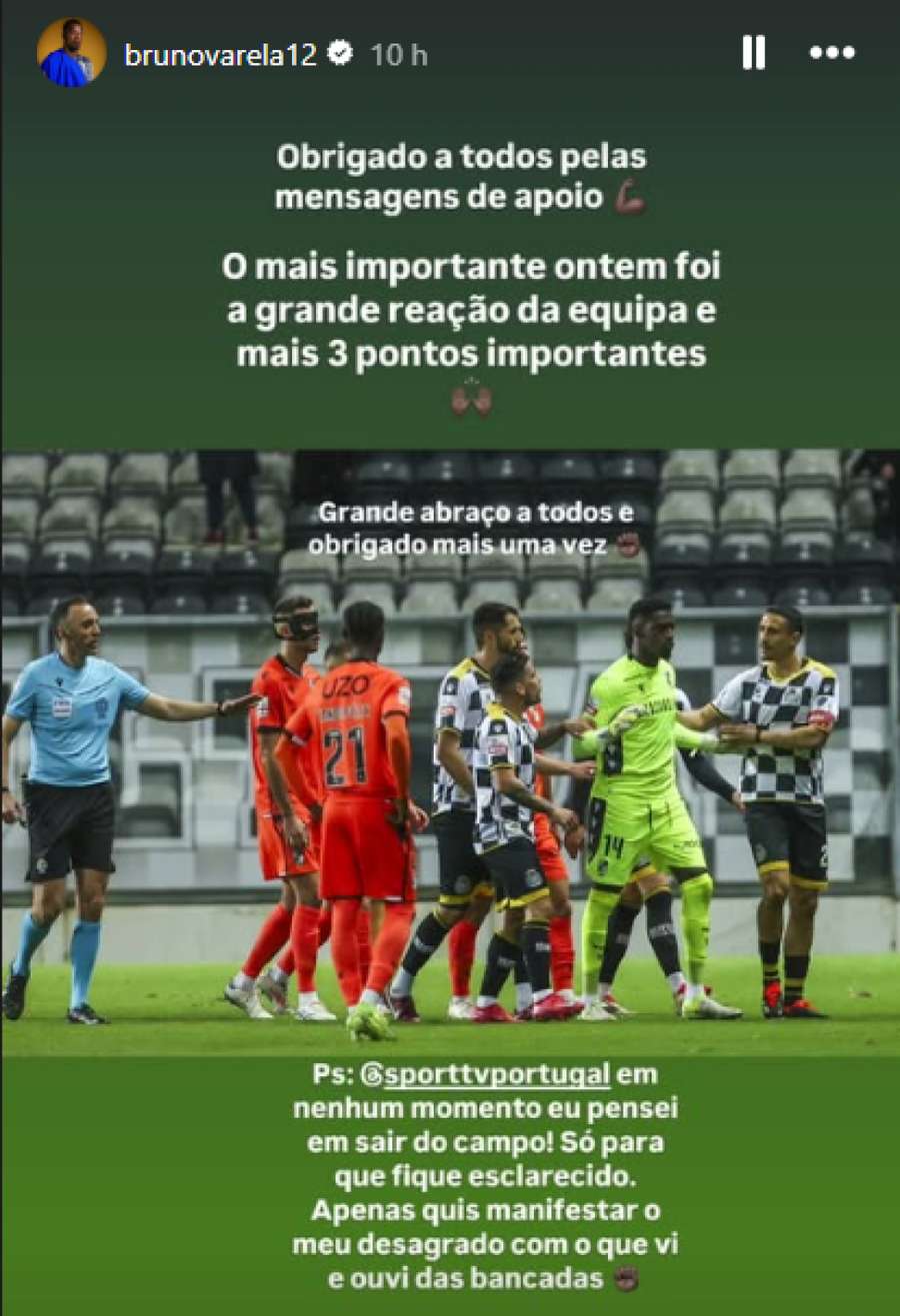 A publicação de Bruno Varela A publicação de Bruno Varela