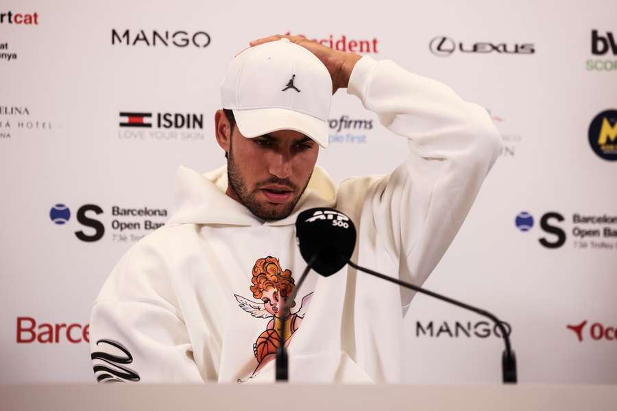 Alcaraz schloss das Aus für die French Open nicht aus.