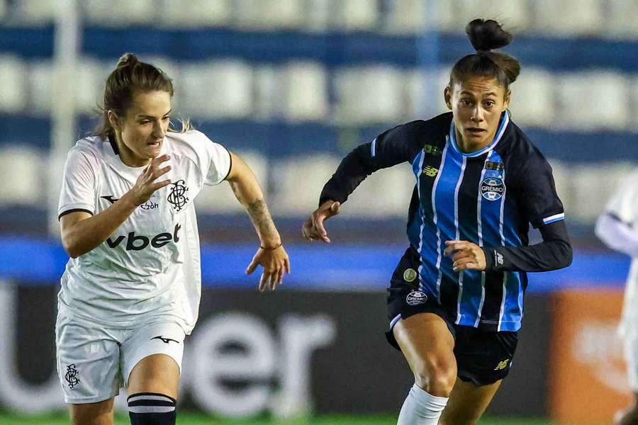 O Grêmio conquistou a última vaga nas quartas do Brasileirão Feminino