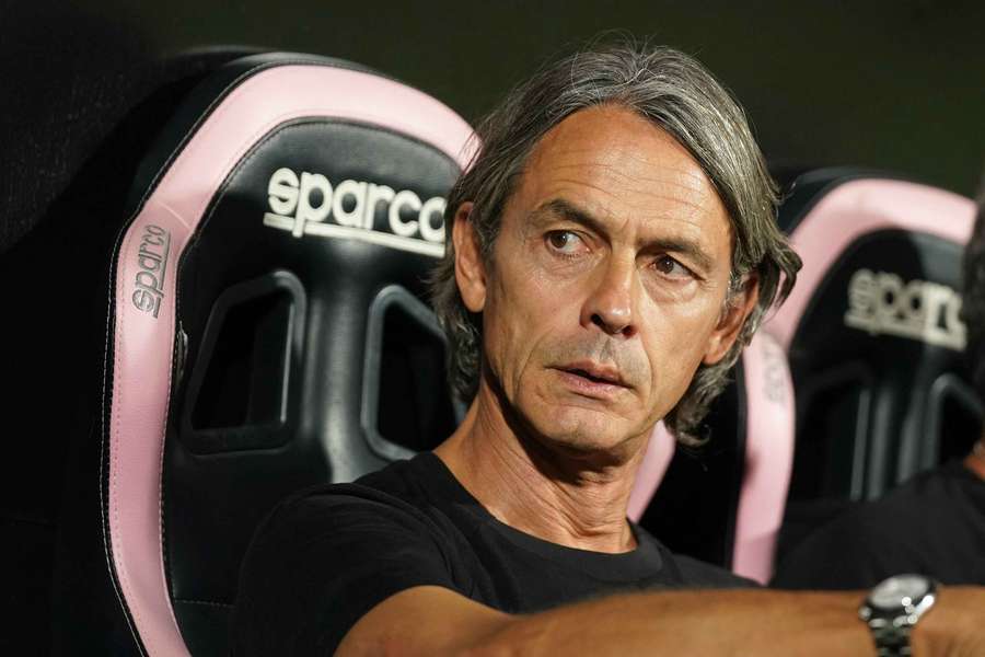 Filippo Inzaghi, allenatore del Palermo Filippo Inzaghi, allenatore del Palermo