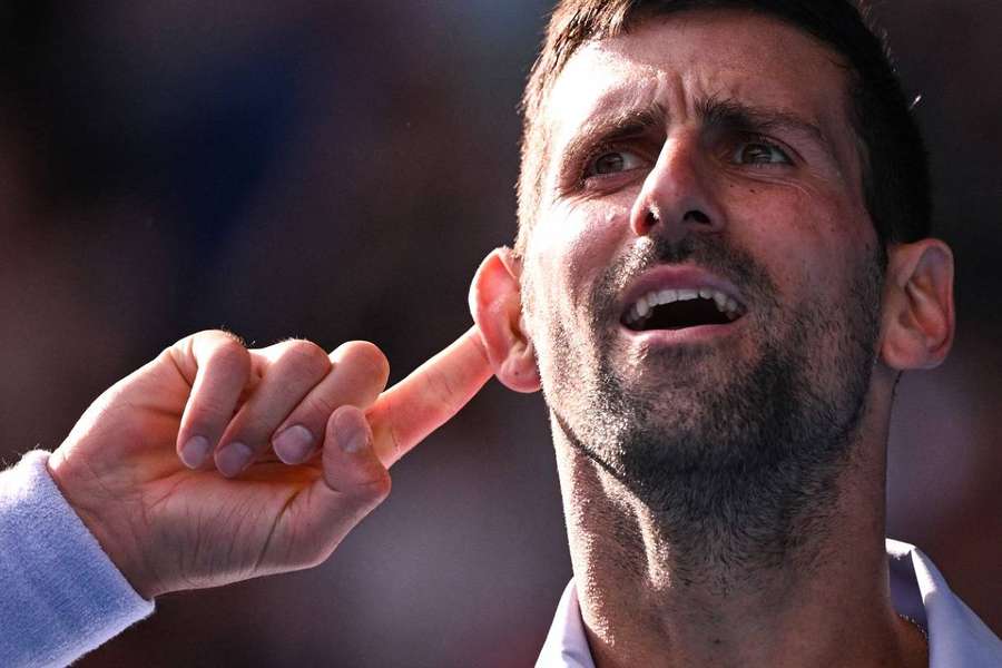 Après quatre sets, Djokovic s'est qualifié pour sa 48ᵉ demi-finale en Grand Chelem de sa carrière. 