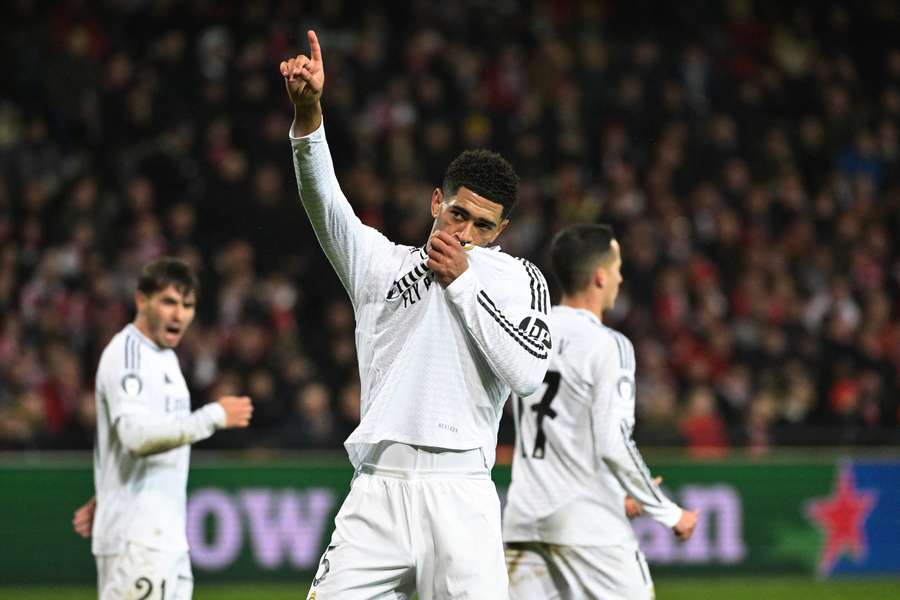 Bellingham fez o segundo do Real Madrid na partida