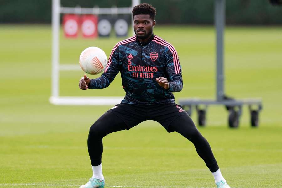 Arsenal's Thomas Partey has missed the last two games through injury