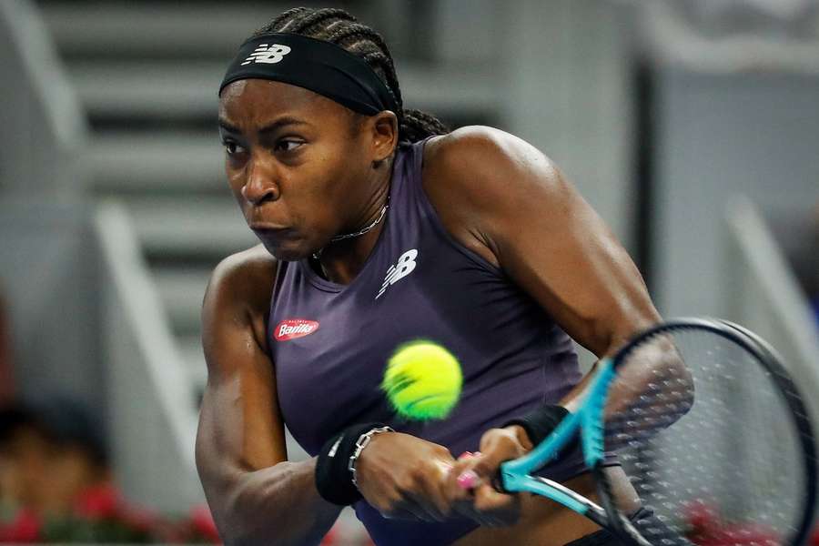 Gauff faz uma impressionante temporada de quadra rápida