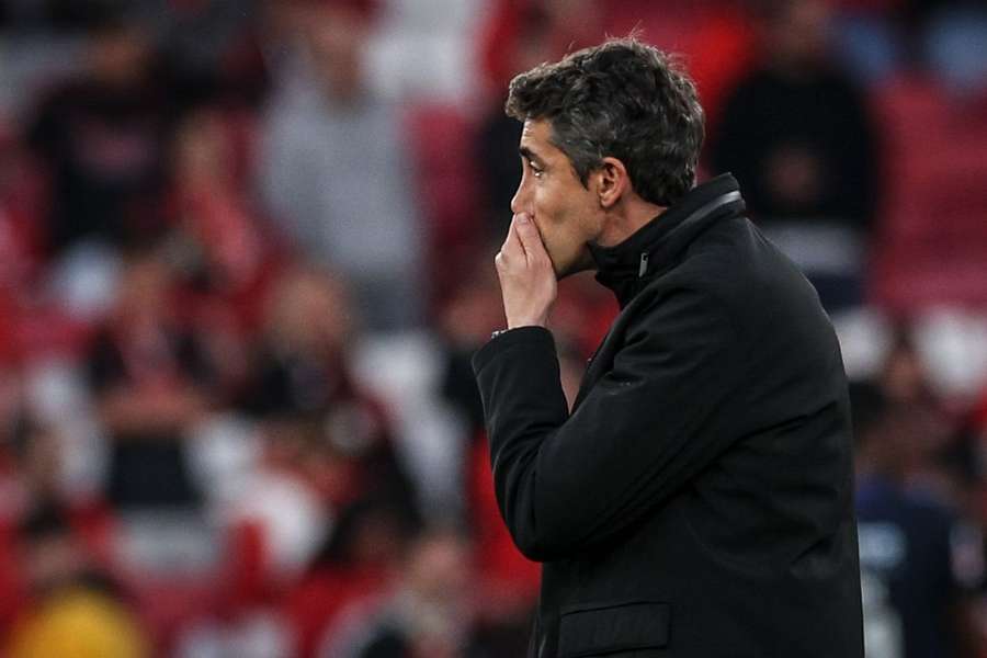 Bruno Lage, treinador do Benfica