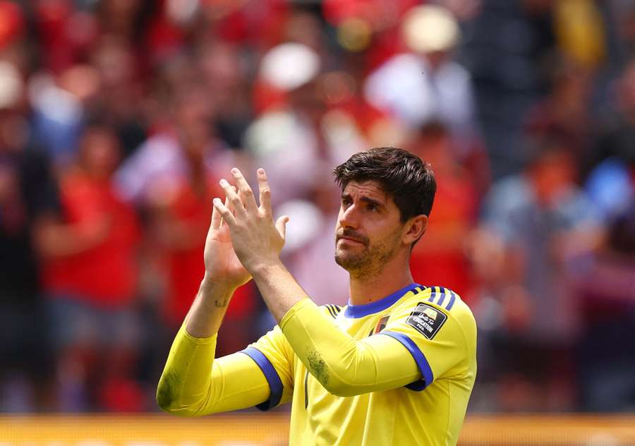 Courtois nedohral štvrťfinále MS pre svalové problémy. Courtois nedohral štvrťfinále MS pre svalové problémy.