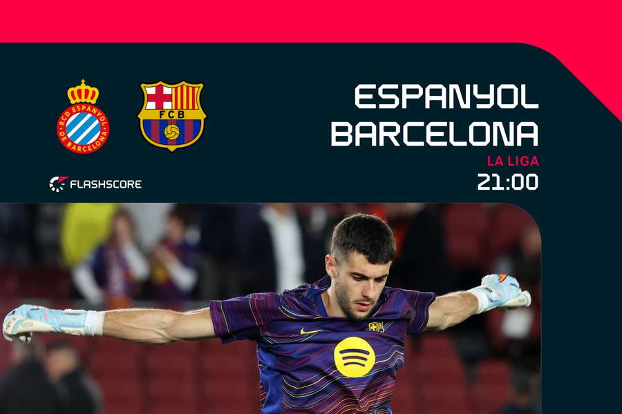 Joan García, en un calentamiento Joan García, en un calentamiento