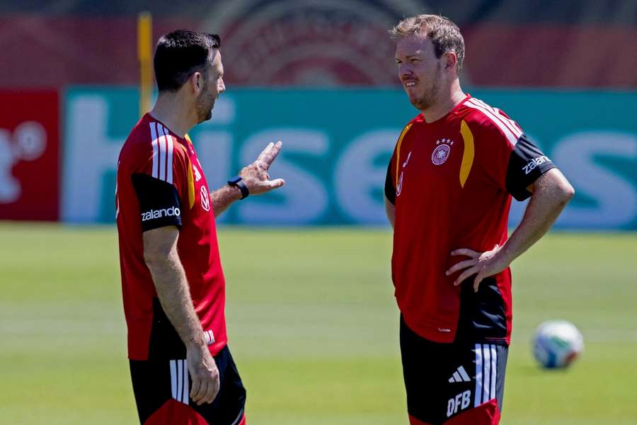 Julian Nagelsmann und die deutsche Nationalmannschaft treffen in New Jersey auf Ecuador. Julian Nagelsmann und die deutsche Nationalmannschaft treffen in New Jersey auf Ecuador.