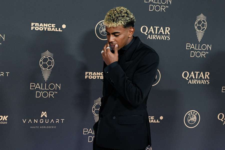 Lamine Yamal bei der Ballon-d'Or-Verleihung 2025