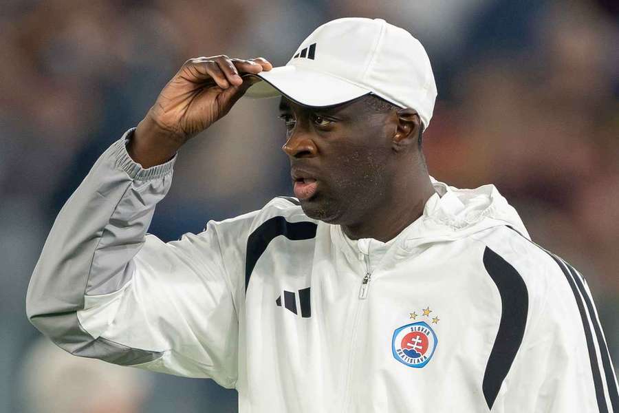 Yaya Toure watches on during their defeat to Roma