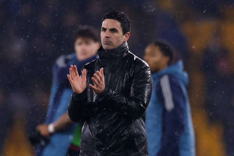 Il tecnico dell'Arsenal, Mikel Arteta