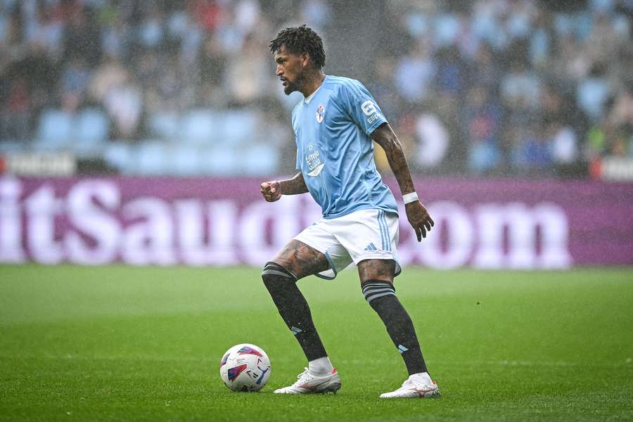 Jailson, en un partido celebrado en Balaídos.