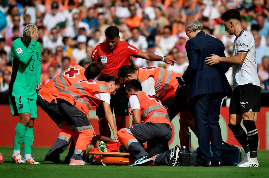 Lemar ruptured his  right Achilles tendon during Saturday's 3-0 loss at Valencia