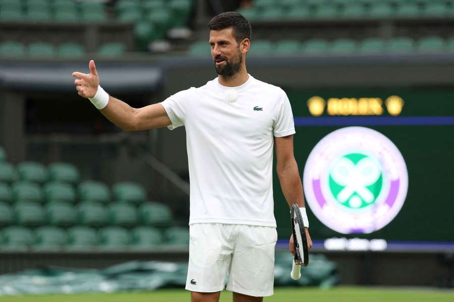 Djokovic will bei seinem Lieblingsturnier nochmal groß aufspielen.