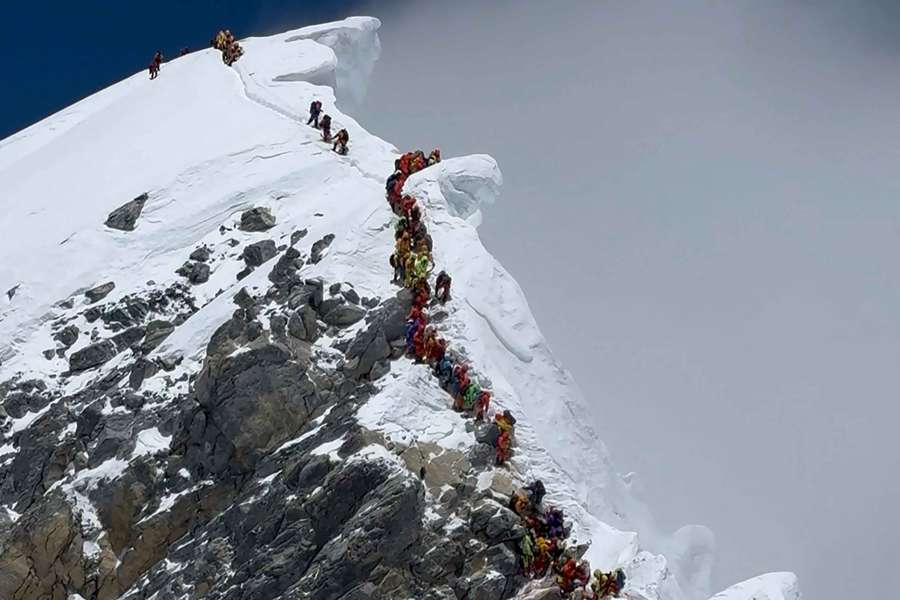L'Everest le 20 mai.