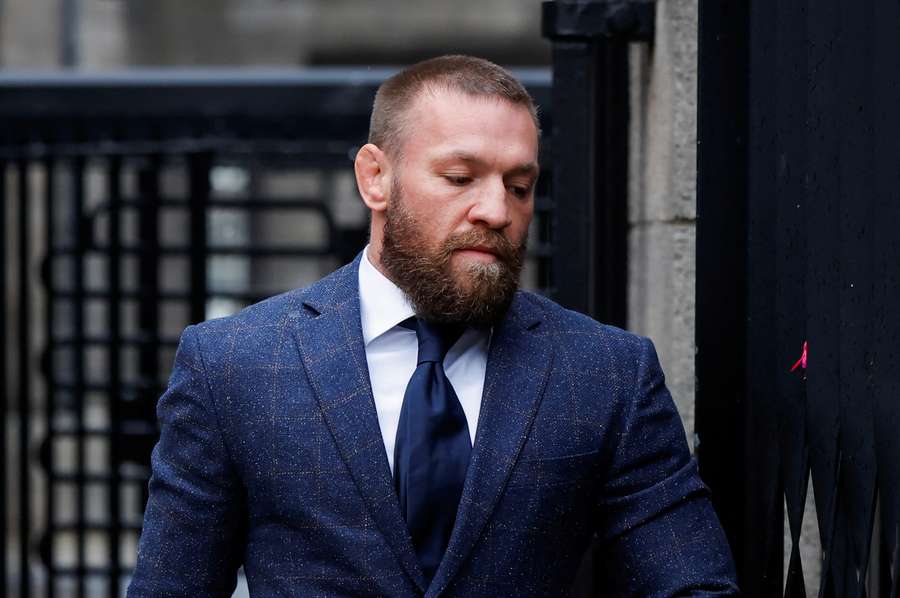 Conor McGregor llega al juzgado