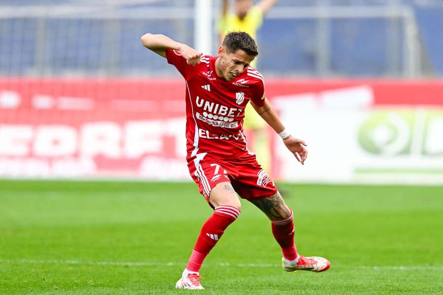 Alexandru Cîmpanu pe când evolua la FC Botoșani