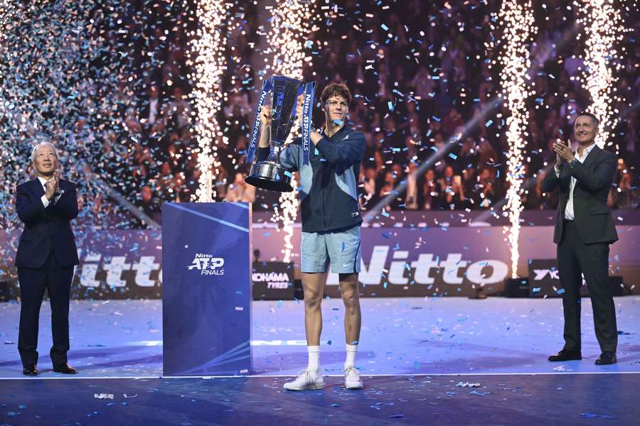 Jannik Sinner, ganador de las Nitto ATP Finals 2024 Jannik Sinner, ganador de las Nitto ATP Finals 2024