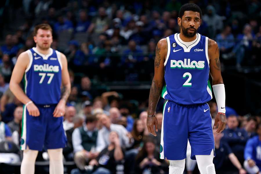 Luka Doncic e Kyrie Irving