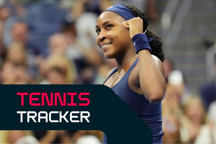 Coco Gauff is in action at the US Open on Thursday