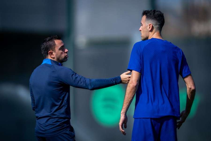 Xavi, amigo e admirador de Busquets