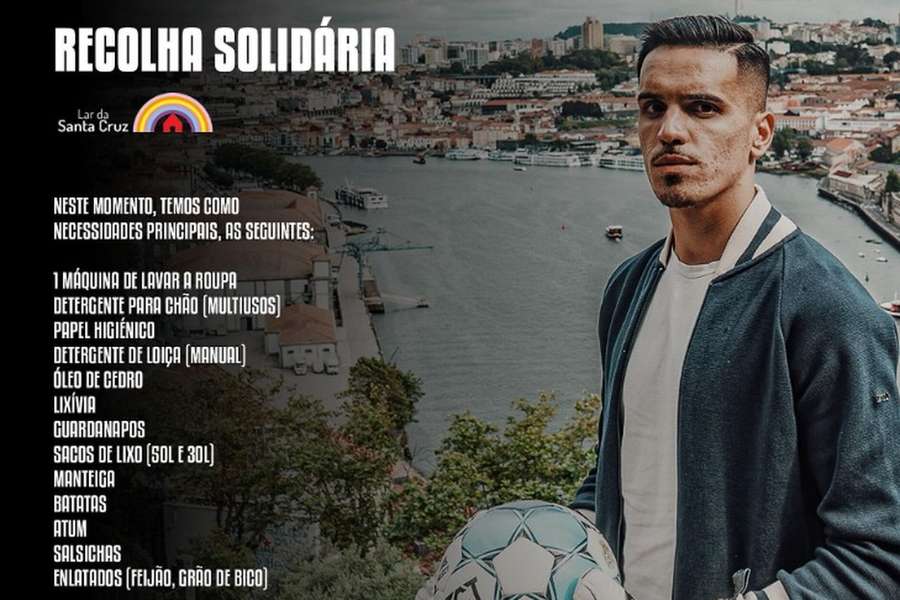 João Gonçalves mostra o seu lado mais solidário