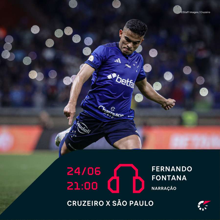 Qual canal vai passar o jogo do CRUZEIRO X SÃO PAULO hoje (24/06)? Passa no  SPORTV ou ? Veja onde assistir Cruzeiro x São Paulo ao vivo com  imagens - Portal da Torcida