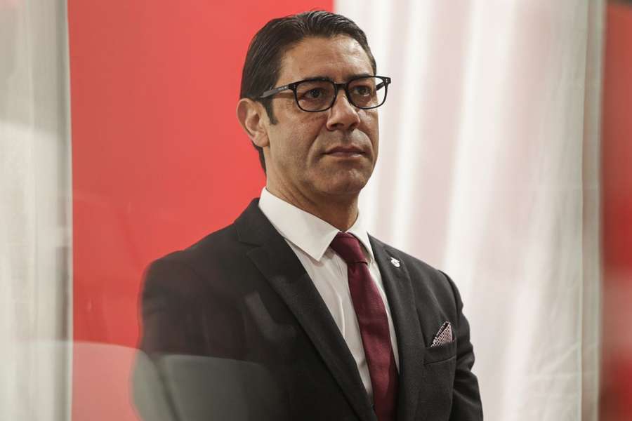 Rui Costa, presidente do Benfica