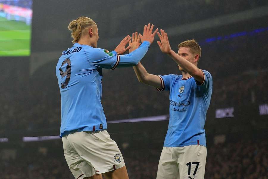 Kevin De Bruyne a encore délivré une passe décisive à Erling Haaland face à Liverpool le 22 décembre.