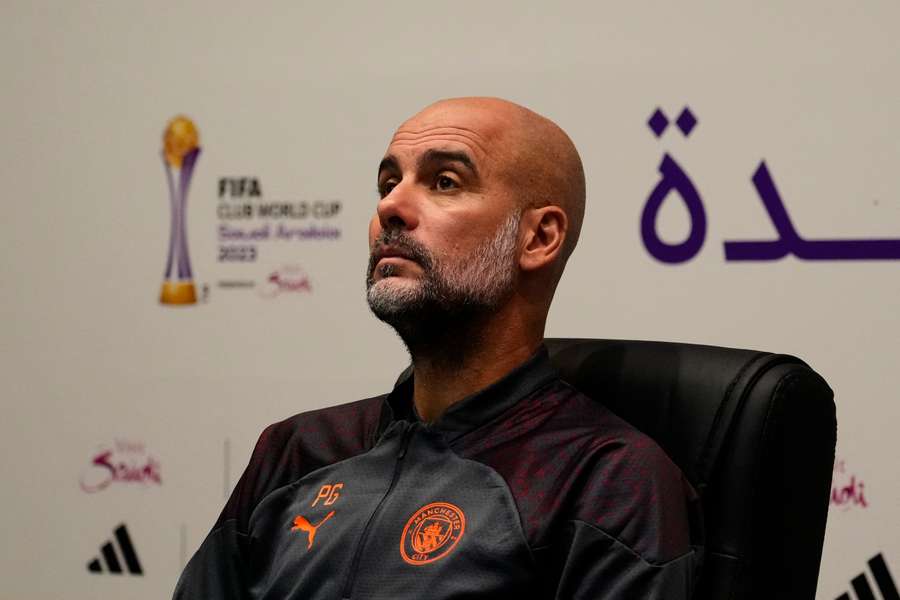 Guardiola, prezent la o conferință de presă înainte de semifinală