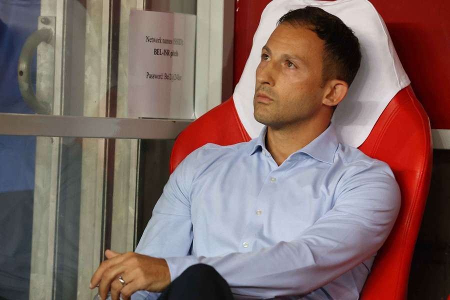 Domenico Todesco in the dugout