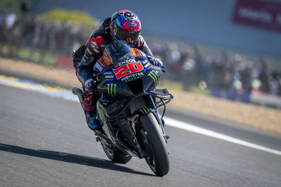 Fabio Quartararo au Grand Prix de France.