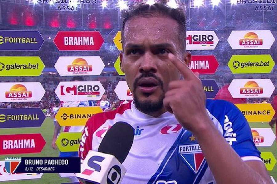 Bruno Pacheco comentou performance do Leão do Pici após a partida