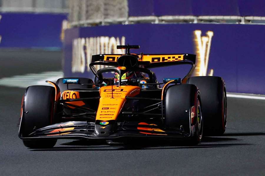 Oscar Piastri during the weekend in Saudi Arabia