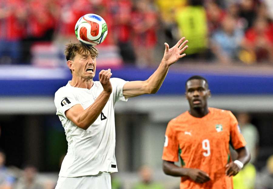 Norway's Sander Berge in action