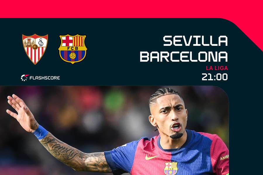 El Barcelona visita al Sevilla este domingo.