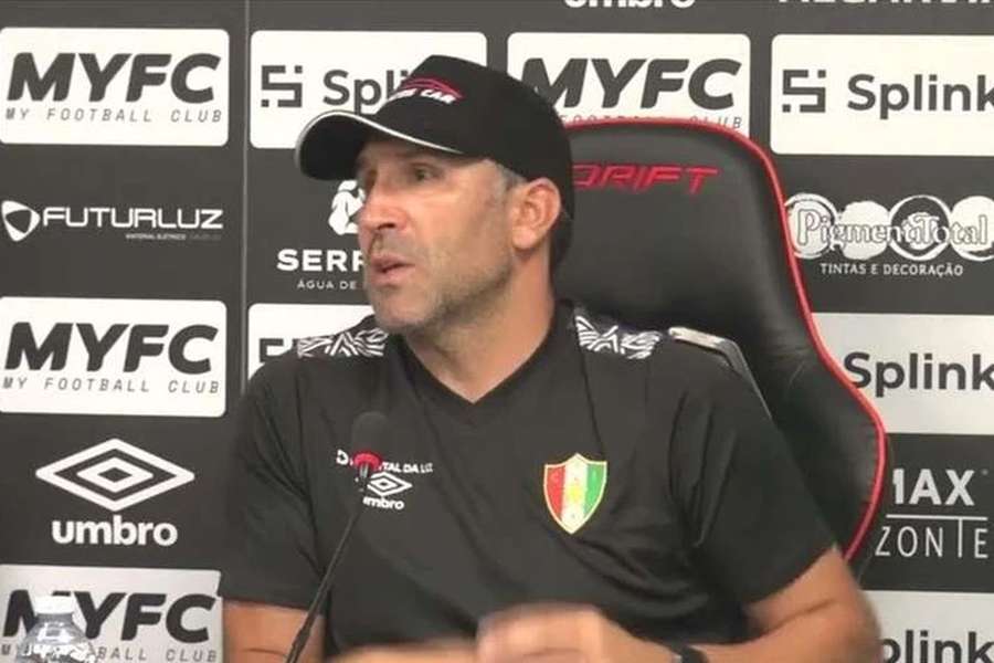Sérgio Vieira, treinador do Estrela da Amadora
