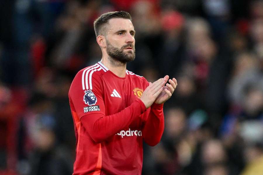 Luke Shaw has suffered another injury setback