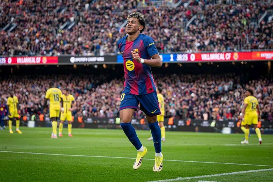 More records tumble for Lamine Yamal after first Barcelona hat-trick