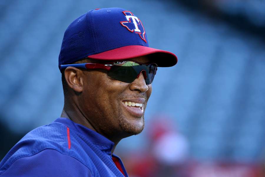 Texas Rangers' Adrian Beltre smiling (2016)