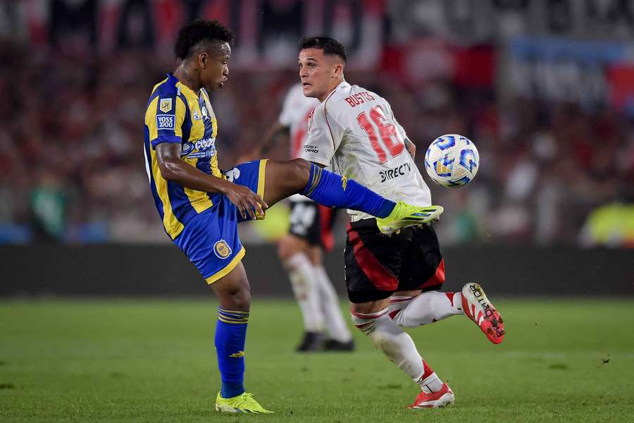 Jaminton Campáz, jugador de Rosario Central