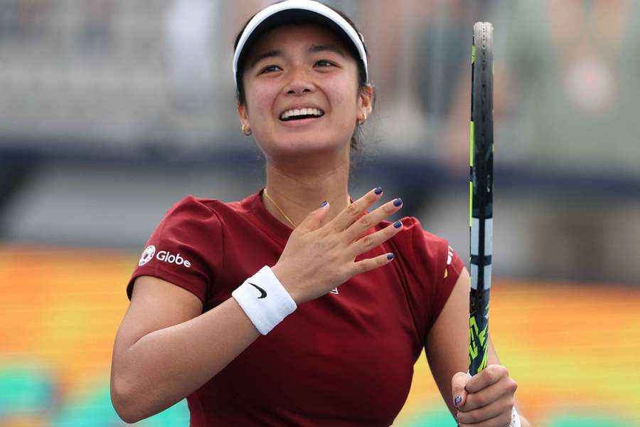 Alexandra Eala beat Australian Open champion Madison Keys