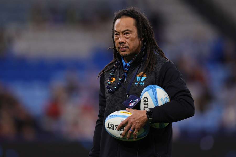 Moana Pasifika head coach Tana Umaga. 