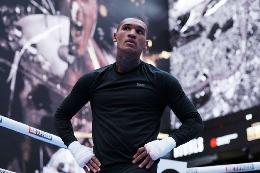 Conor Benn pictured in October 2022