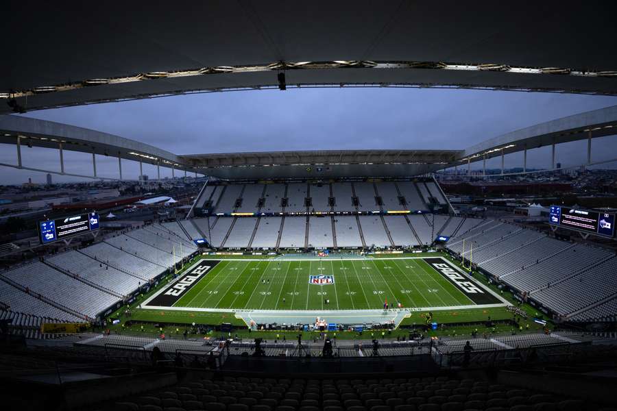 Neo Química Arena, a casa do Corinthians, receberá segundo jogo da NFL no Brasil