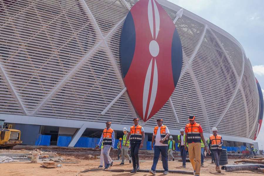 Raila Odinga International Stadium at the Talanta Sports City, is currently at 91% complete