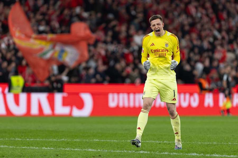 Trubin, guarda-redes do Benfica
