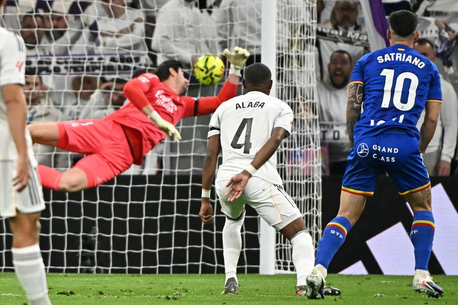 Golaço de Satriano garantiu a vitória do Getafe sobre o Real Madrid