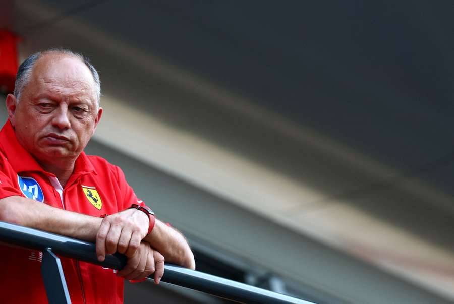 Ferrari macht sich Sorgen um Fred Vasseur Ferrari macht sich Sorgen um Fred Vasseur